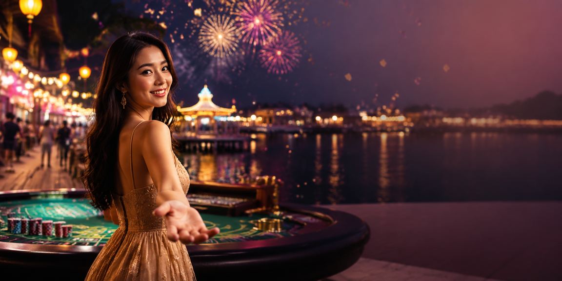 Meja Baccarat dealer langsung di Terengganu